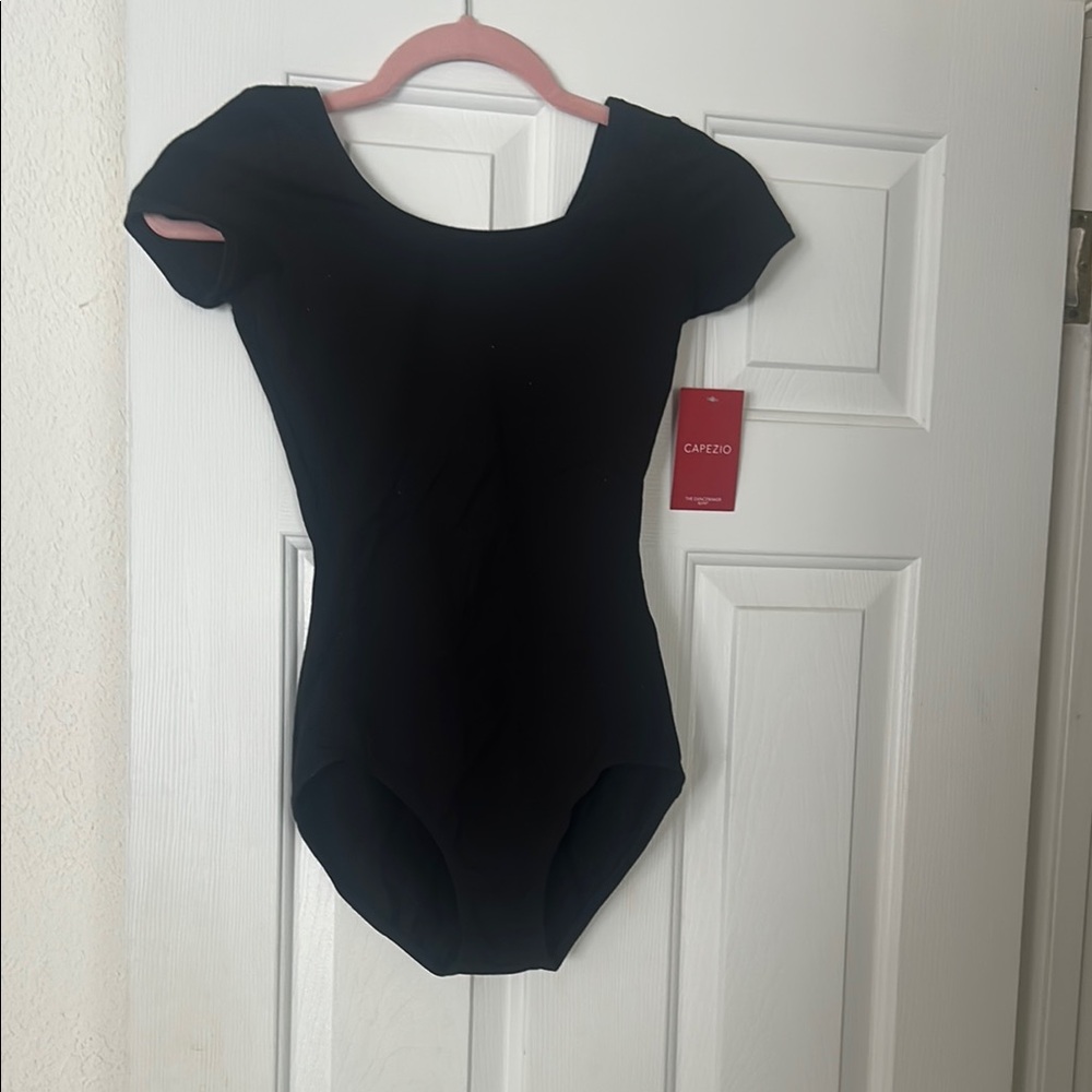 Capezio Black dance leotard